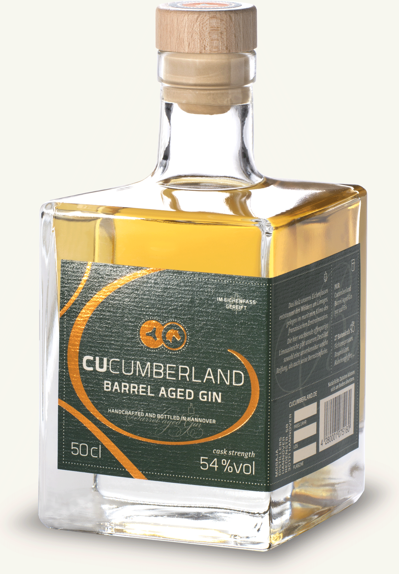 Barrel Aged Gin Fassstärke 54% vol.